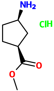 (图片) MC017652 (1S,3R)-Methyl 3-aminocyclopentanecarboxylate HCl